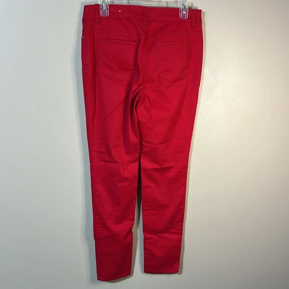 Chico’s Women’s Red Stretch Skinny Jeggings Jeans - Picture 2 of 4